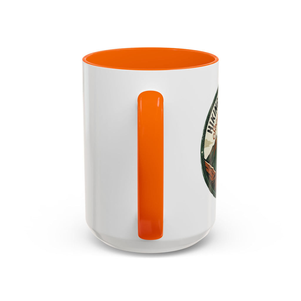 Hiking is my kind of social distancing Mug (11, 15oz)