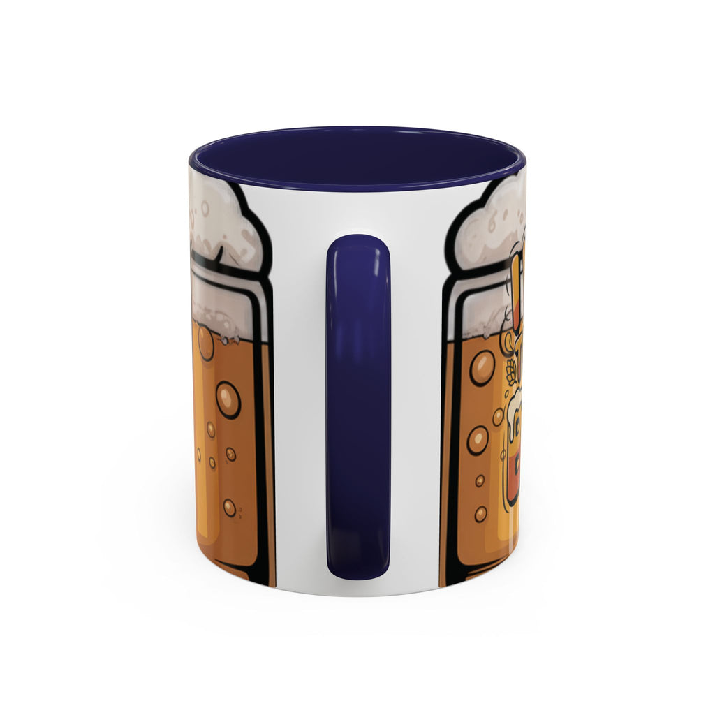 Beer Lover Coffee Mug — 'I WISH THIS WAS BEER' Fun Accent Mug (11/15oz)