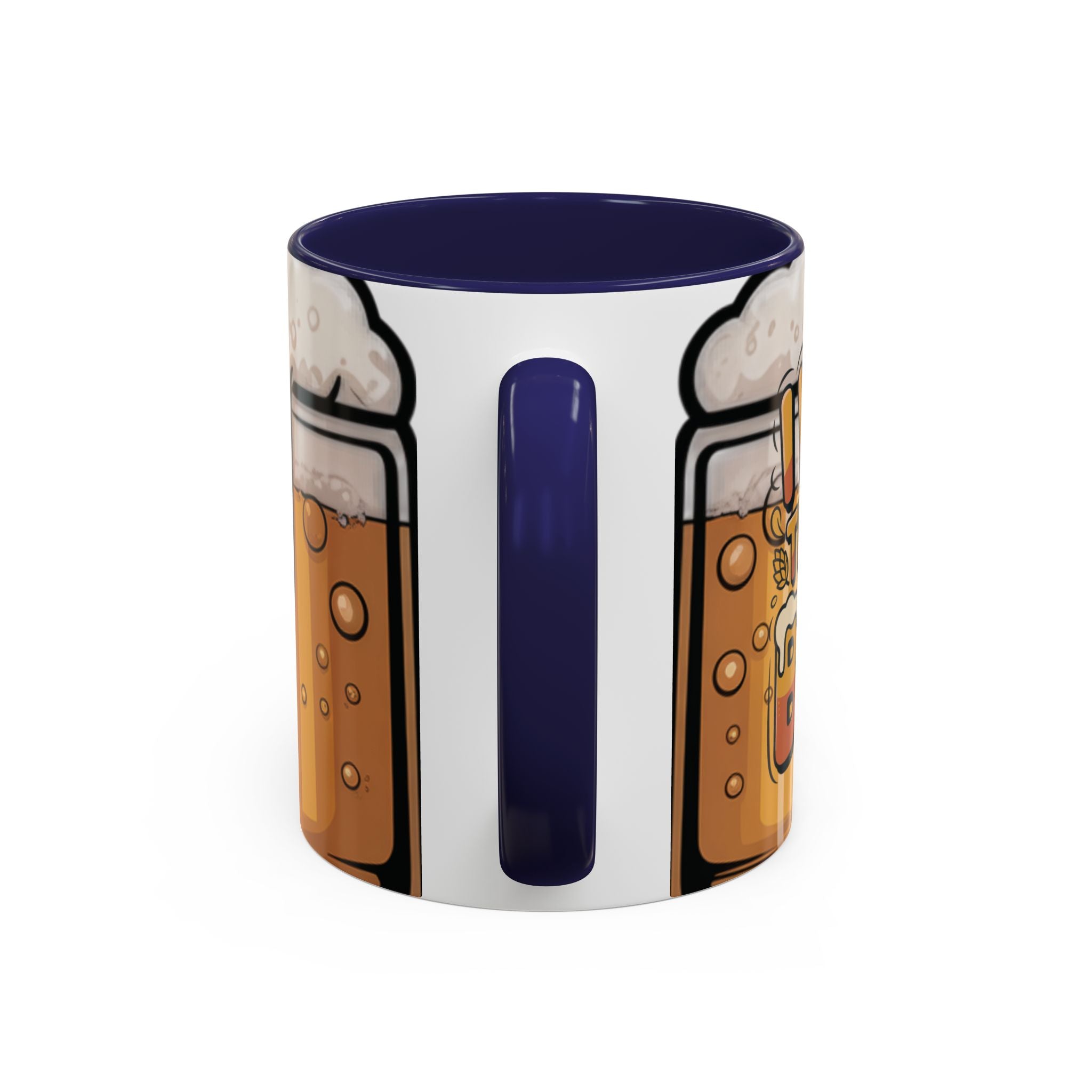 Beer Lover Coffee Mug — 'I WISH THIS WAS BEER' Fun Accent Mug (11/15oz)
