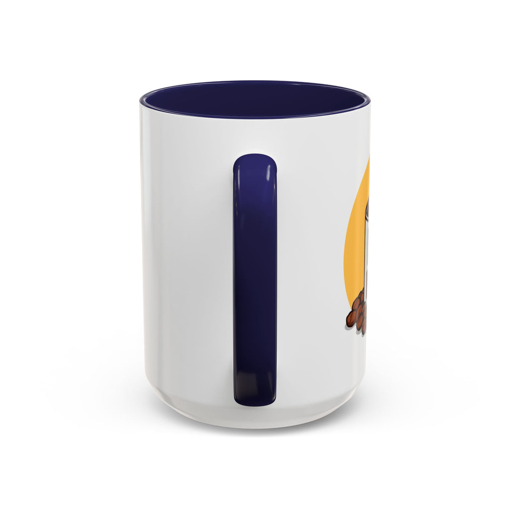 Coffee Mug - Funny coffee "Pot Head" Accent Mug (11/15oz)