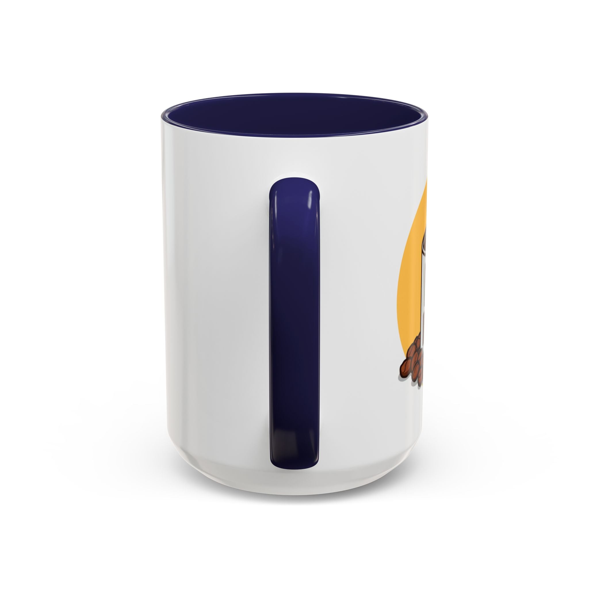 Coffee Mug - Funny coffee "Pot Head" Accent Mug (11/15oz)