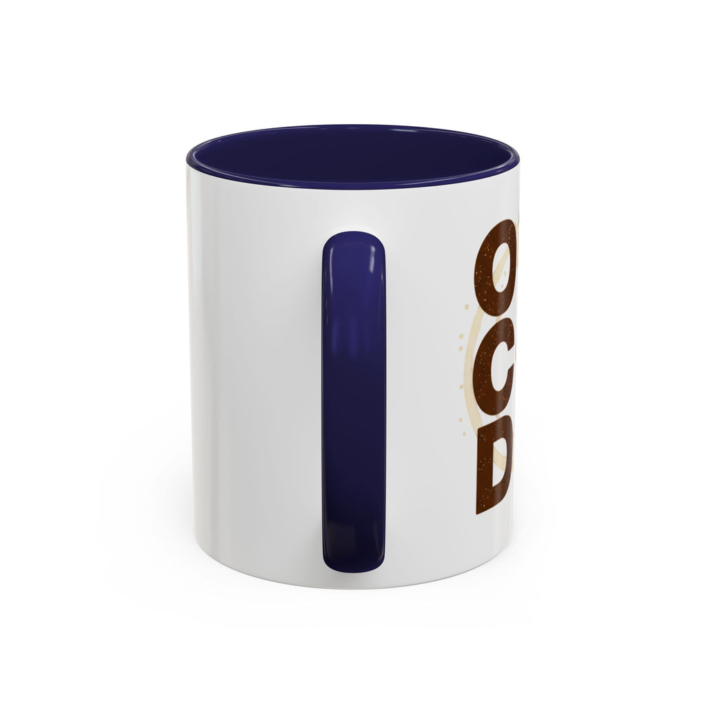 Coffee Mug — "Obsessive Coffee Disorder" Accent Ceramic Mug (11/15oz)