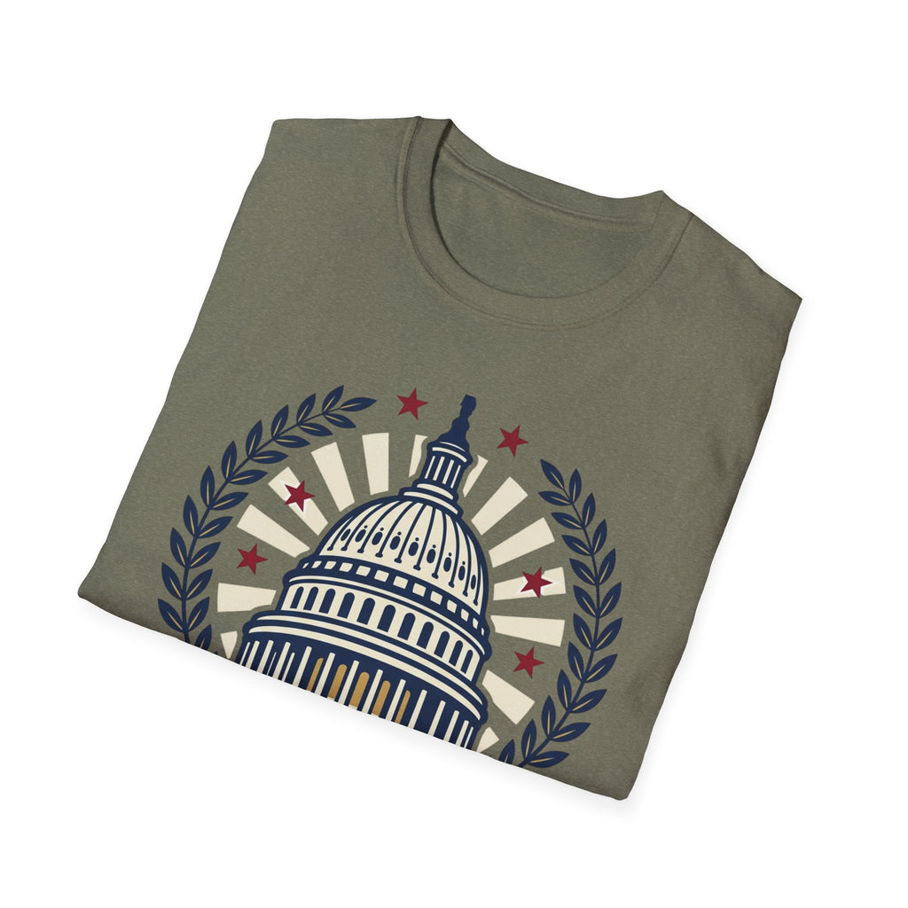 America's 250th Capitol T-Shirt — Patriotic USA Bicentennial Celebration Tee