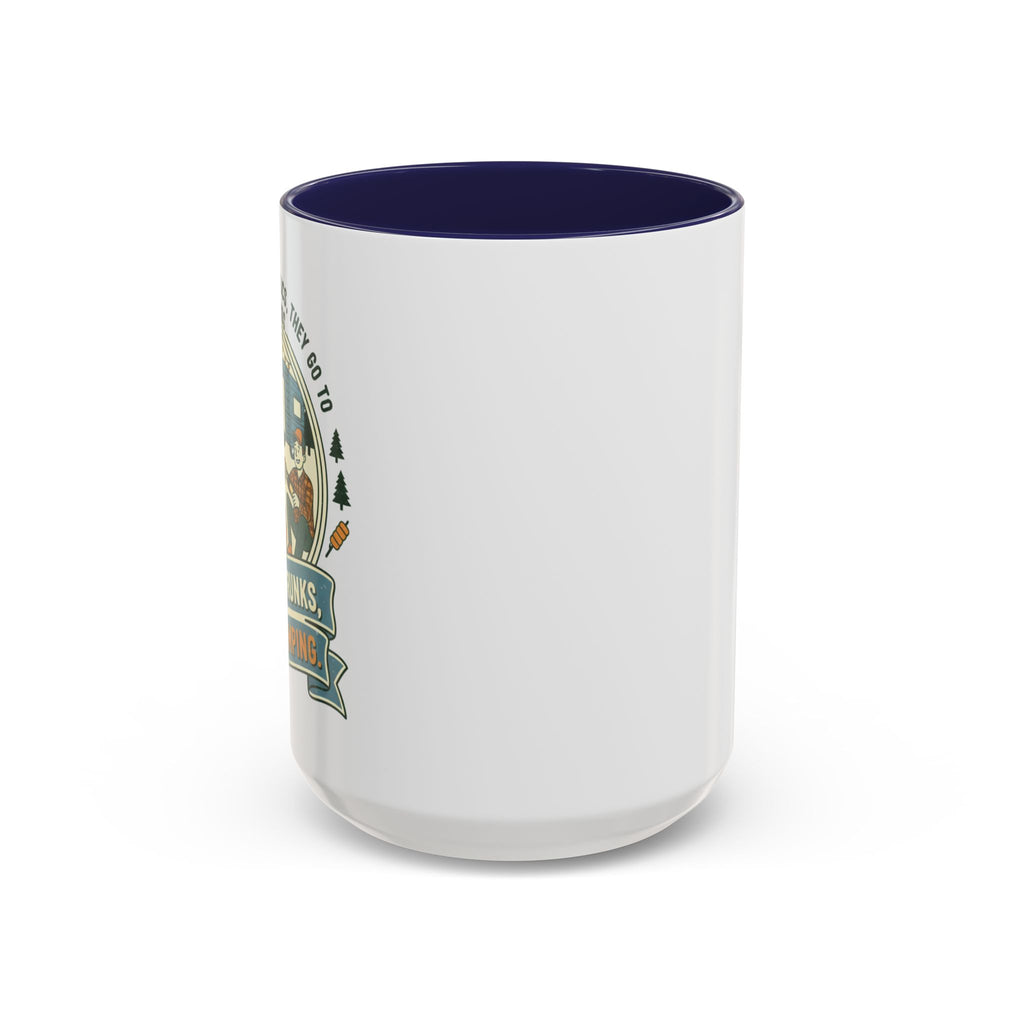 Adventure Camper Coffee Mug - "We are drunks, we go camping."(11/15oz)
