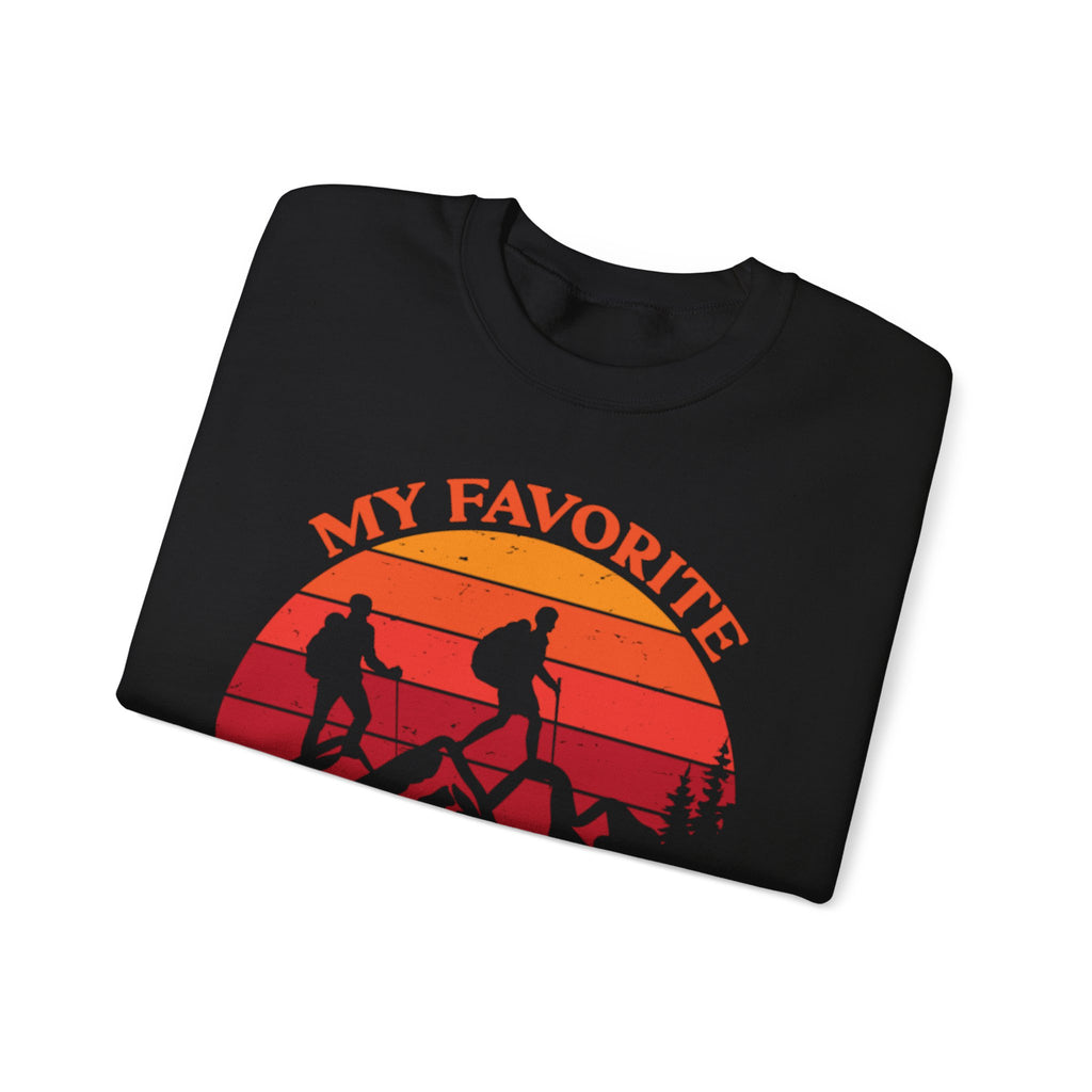 Playful Mountain Mom Graphic Crew