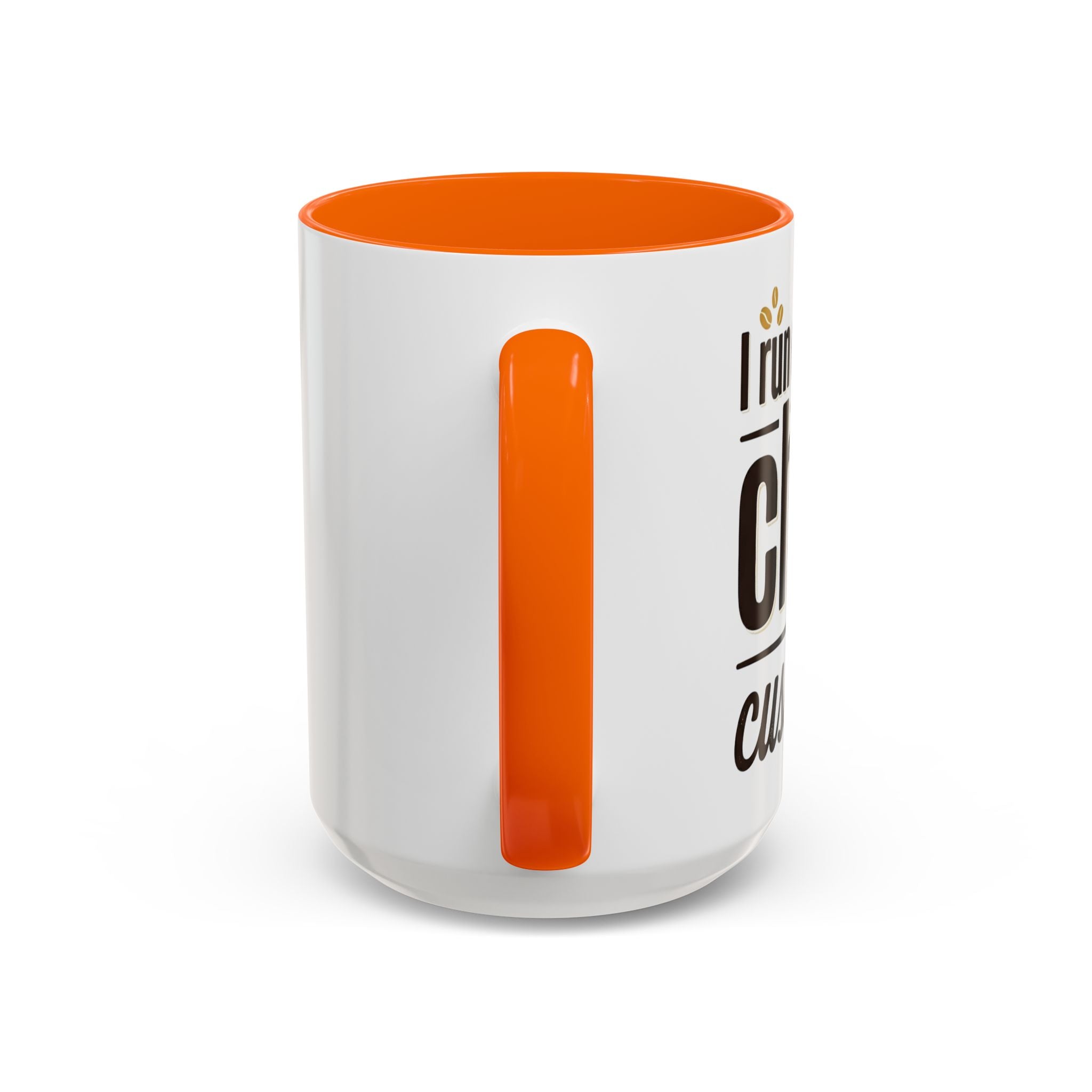 Coffee Mug - "Powered by Caffeine, Chaos & Cuss words" Accent 11/15oz