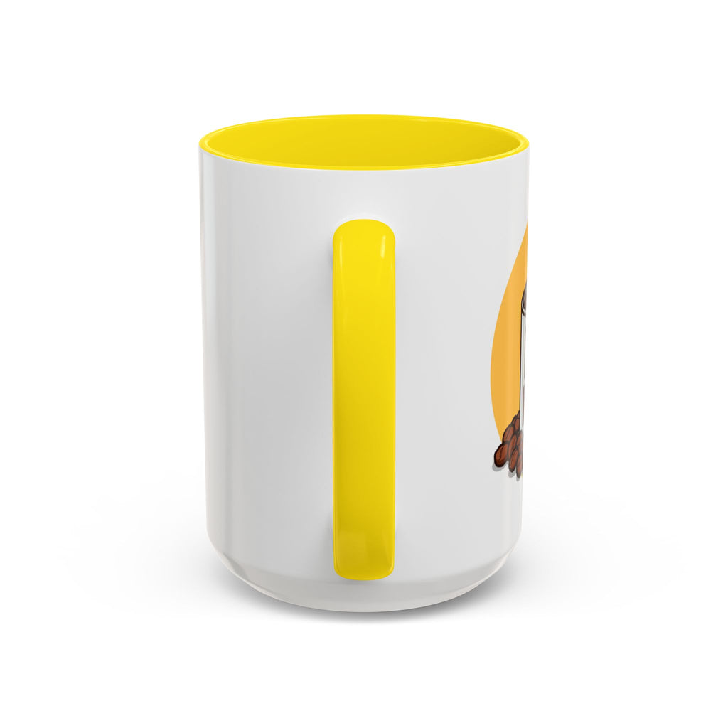 Coffee Mug - Funny coffee "Pot Head" Accent Mug (11/15oz)