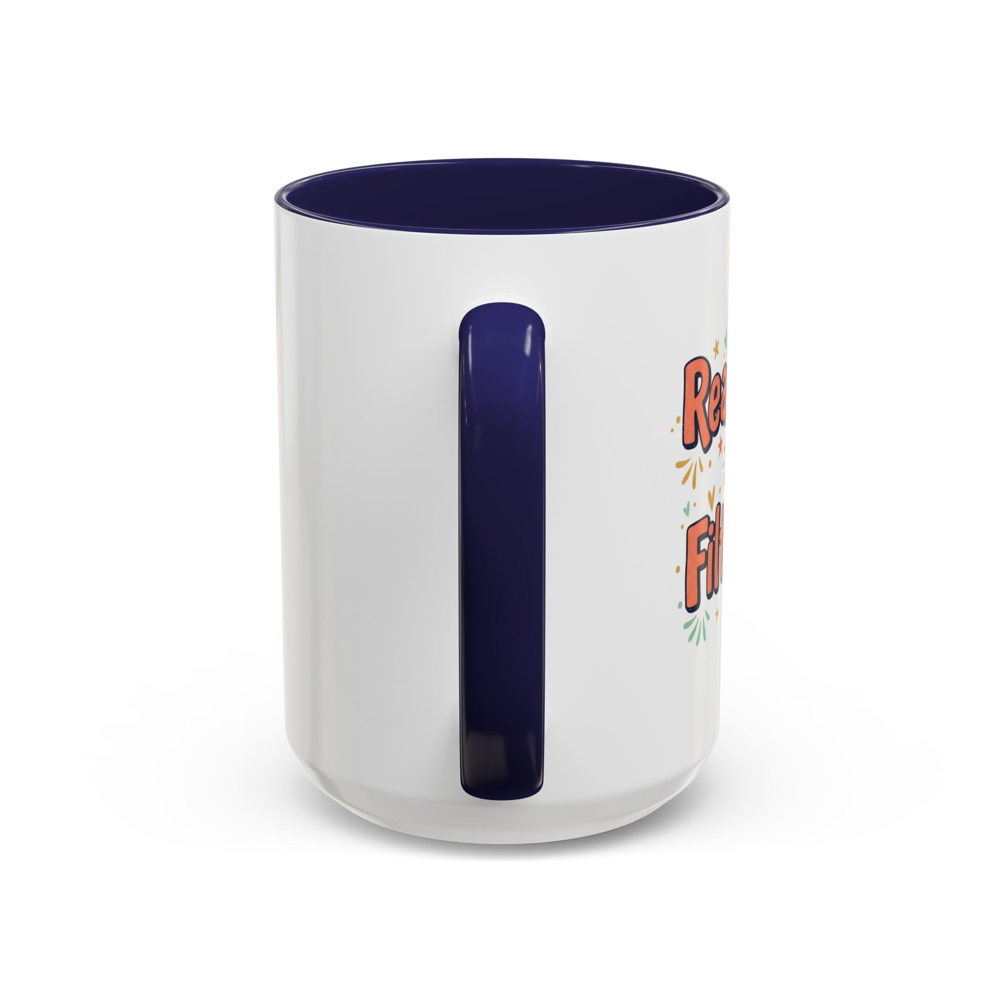 Funny People-Phobic Accent Coffee Mug — "People Make Me Tired" Retro Design (11/15 oz)