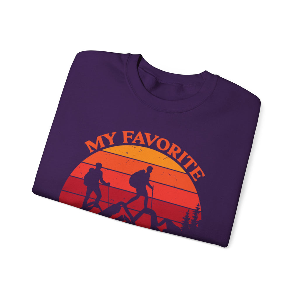 Playful Mountain Mom Graphic Crew