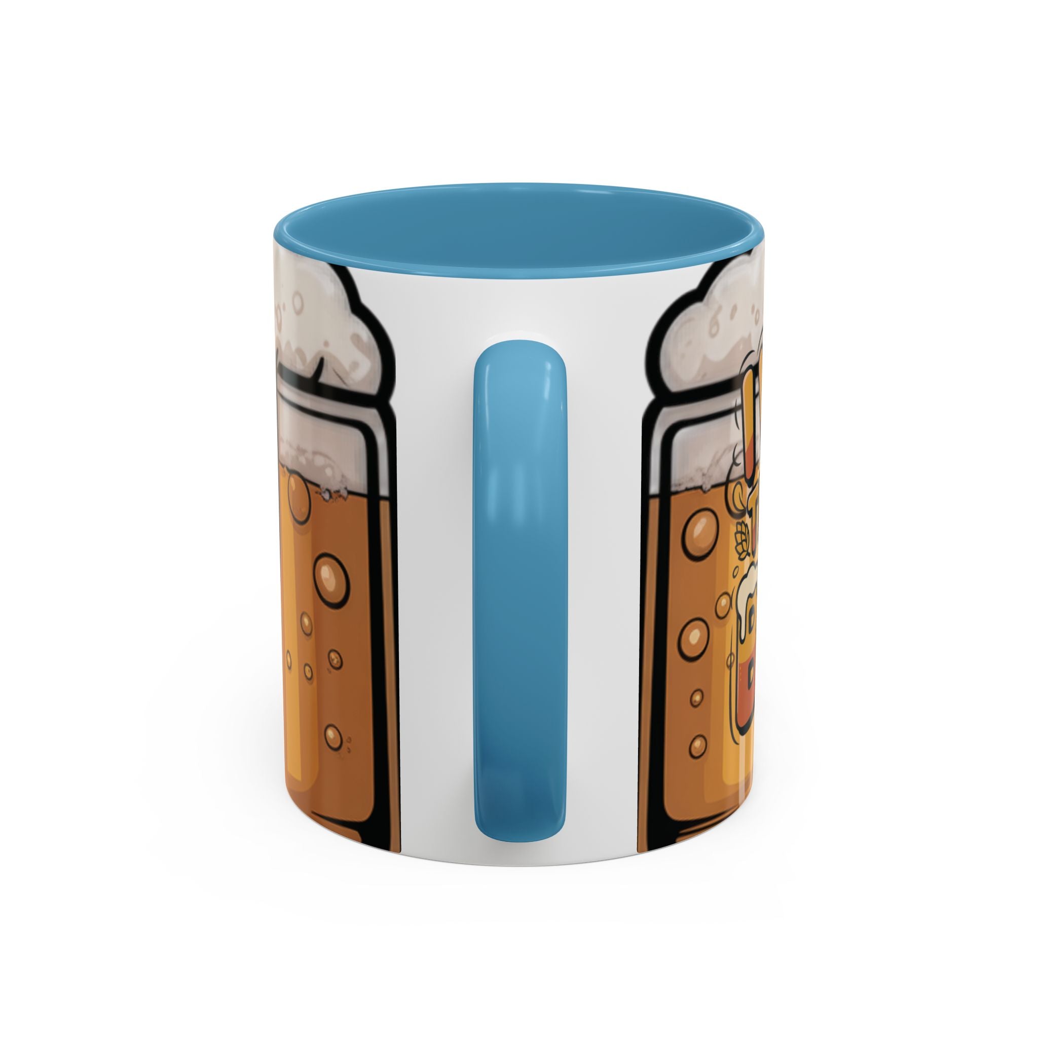 Beer Lover Coffee Mug — 'I WISH THIS WAS BEER' Fun Accent Mug (11/15oz)