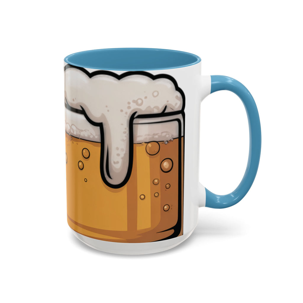 Beer Lover Coffee Mug — 'I WISH THIS WAS BEER' Fun Accent Mug (11/15oz)