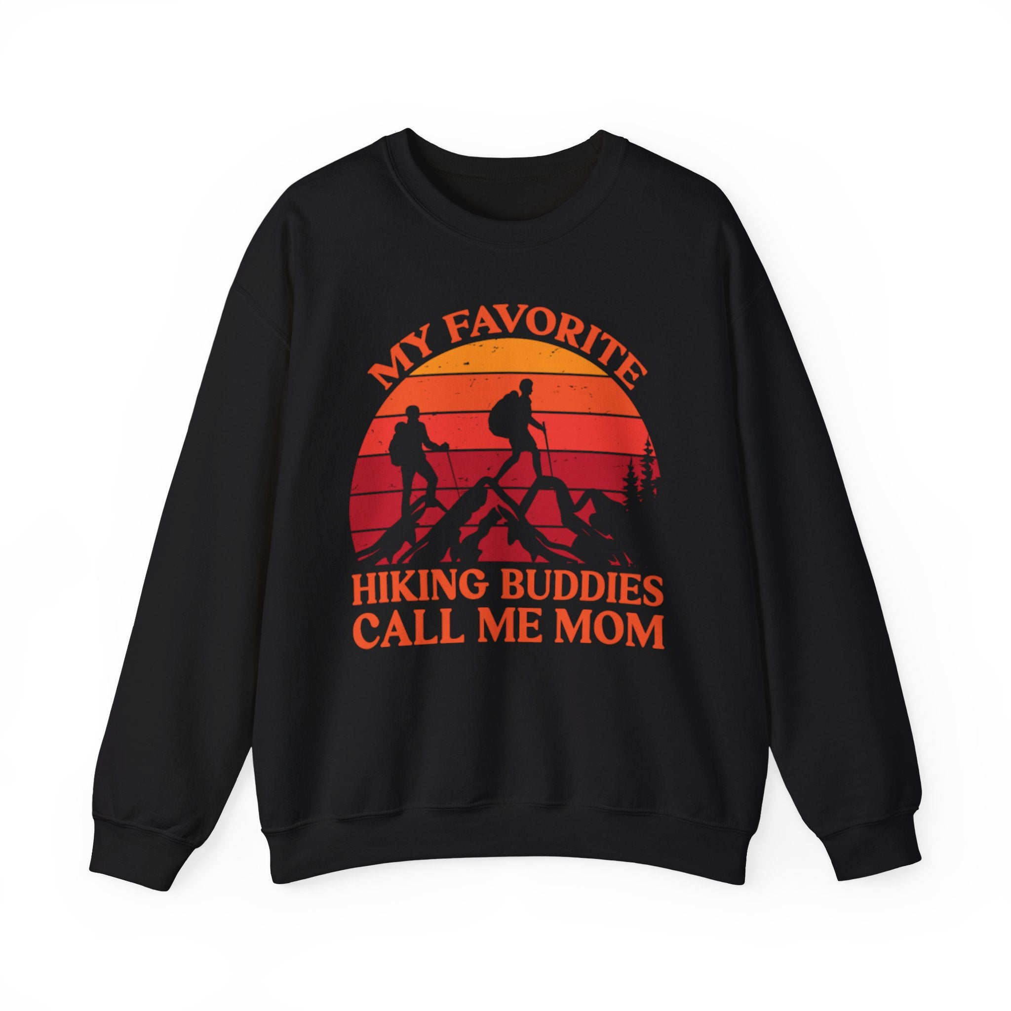 Playful Mountain Mom Graphic Crew