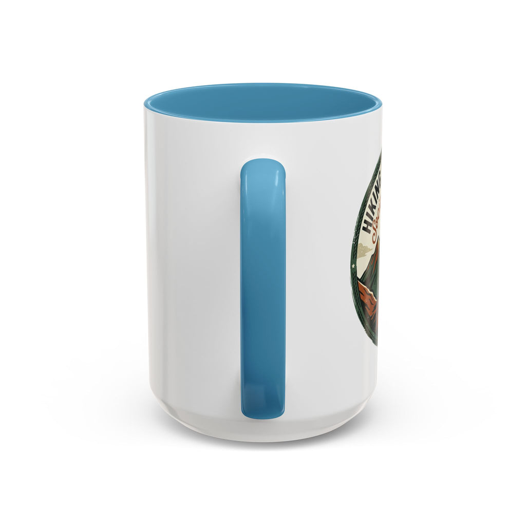 Hiking is my kind of social distancing Mug (11, 15oz)