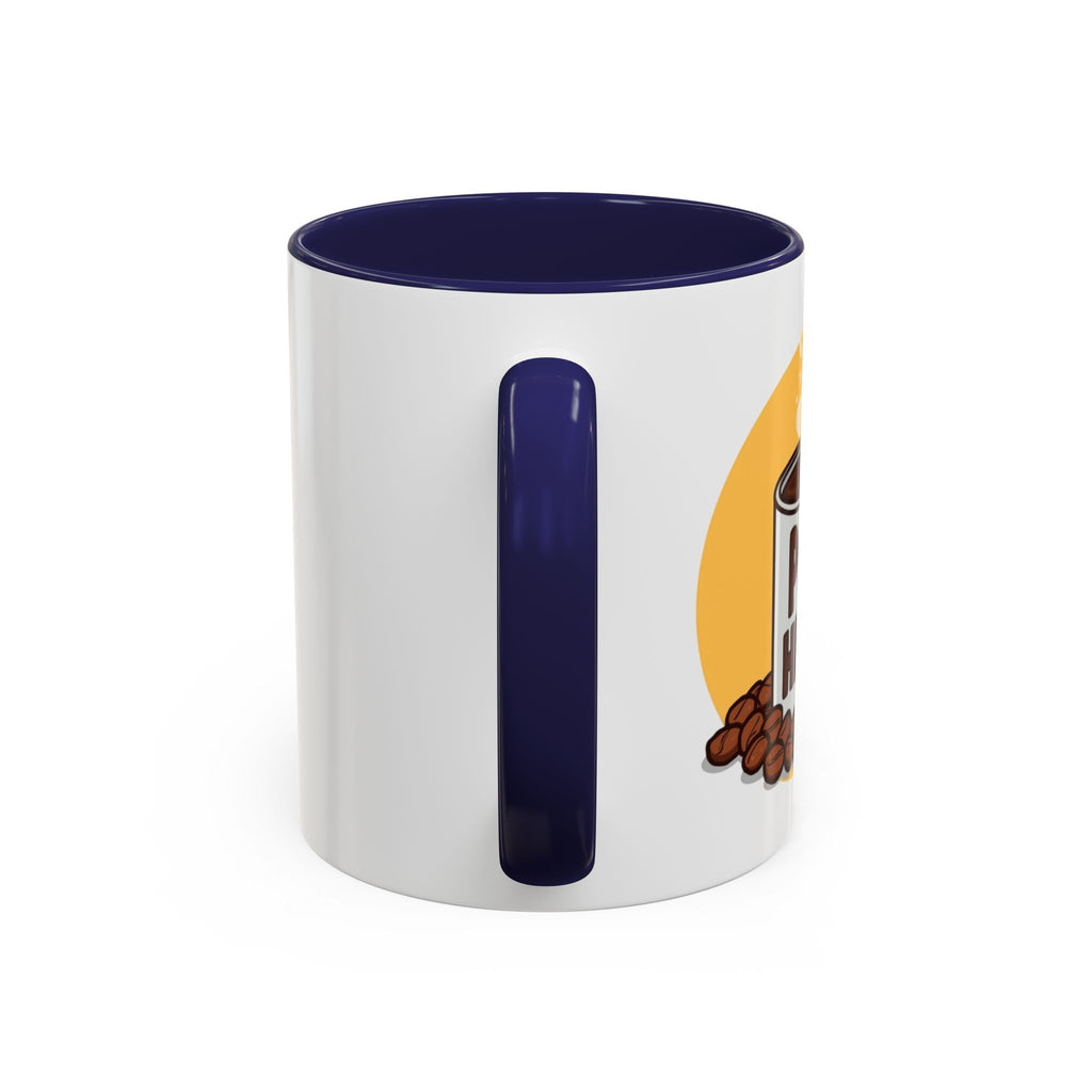 Coffee Mug - Funny coffee "Pot Head" Accent Mug (11/15oz)