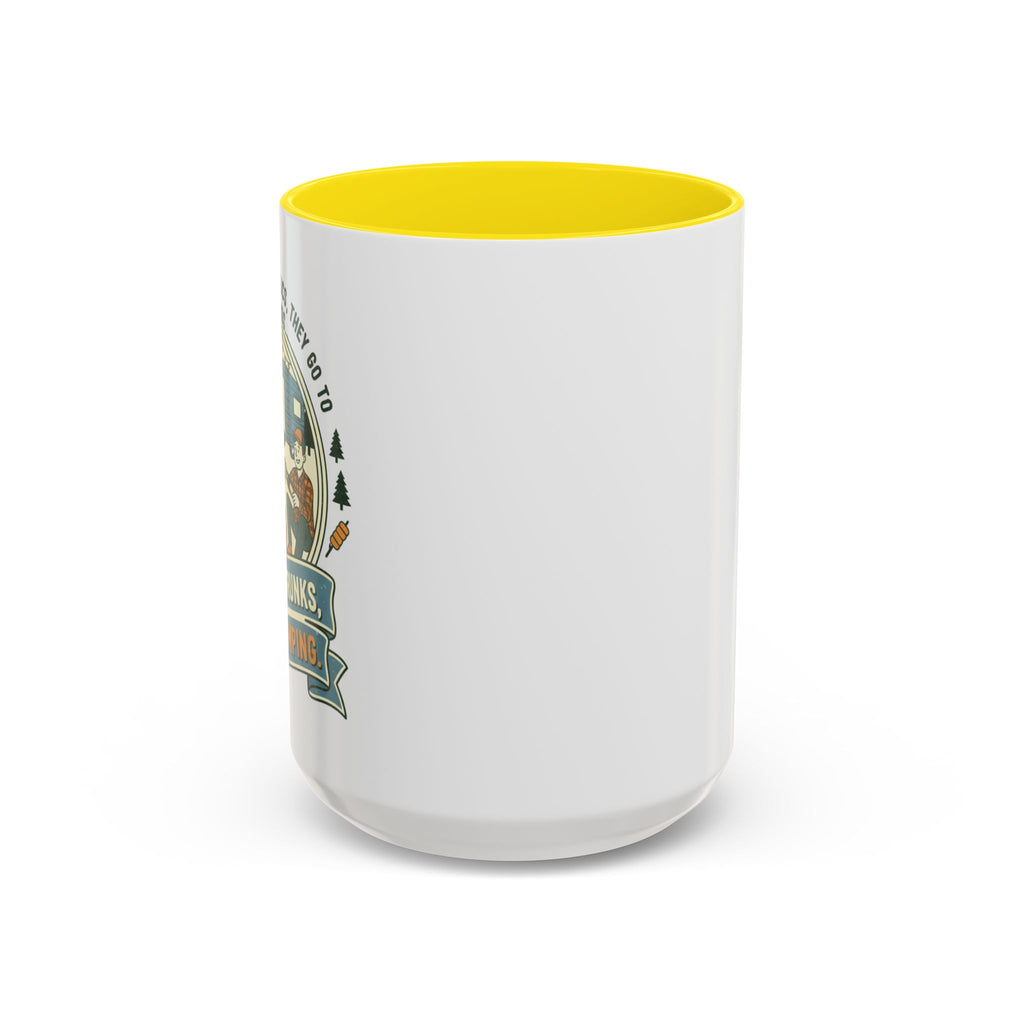 Adventure Camper Coffee Mug - "We are drunks, we go camping."(11/15oz)